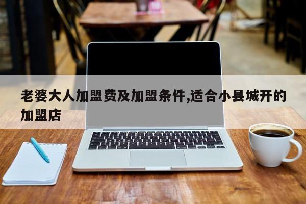 老婆大人加盟费及加盟条件,适合小县城开的加盟店 第1张